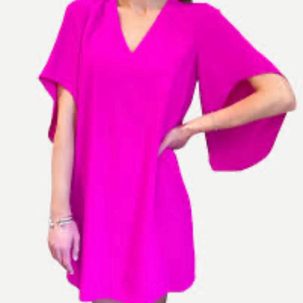 Anna Cate Meredith dress, Carmine Pink